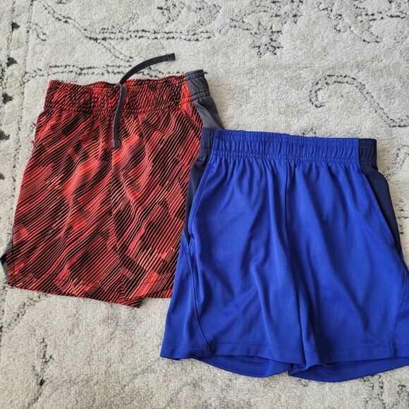 All in Motion shorts set XS 4/5 red/blue - Picture 1 of 9